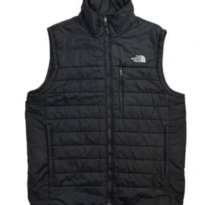 The North Face Black Zip Vest - Large